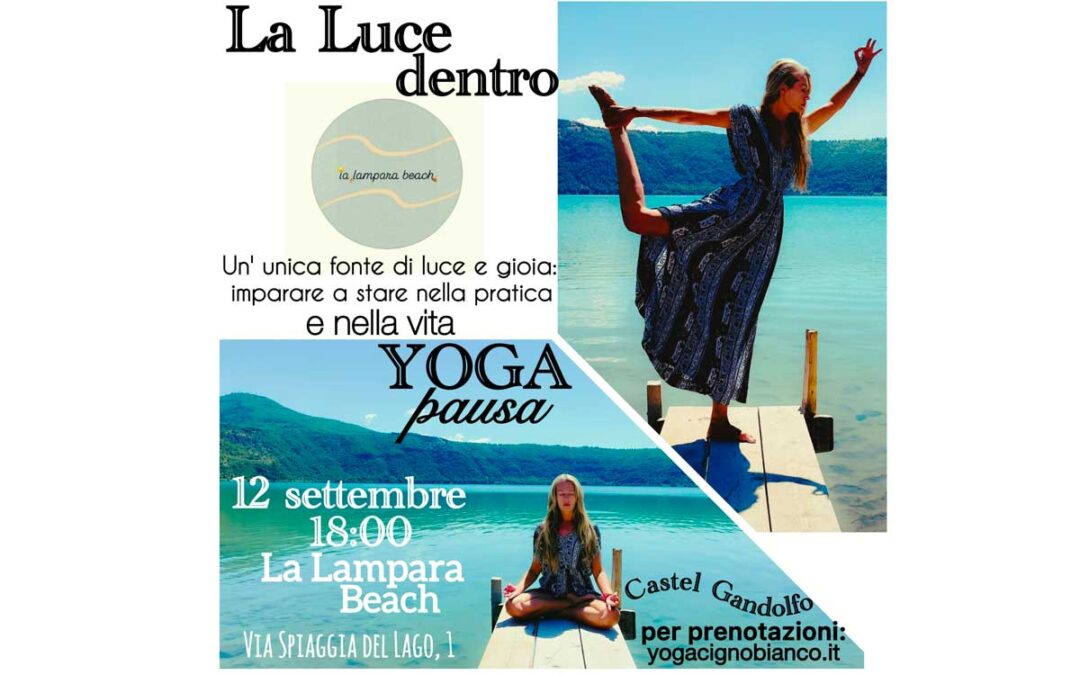 SATYA – 12 SETTEMBRE 18:00 LA LAMPARA BEACH CASTEL GANDOLFO